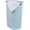 Baby Blue, variant on Slim Laundry Hamper with Lid, 60L Clothes Basket, Premium Wicker Design, Plastic, Pink