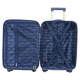 thumbnail image 4 of Packed Party "JET SET" 20 Inch Carry-on ABS Hardsided Luggage, Jet Set Print, 4 of 13