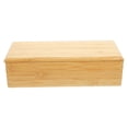 thumbnail image 5 of YSNOOWE Bamboo Chopstick Box 1Set Orange Color Bamboo Lid Organizer For Households, 5 of 7