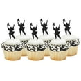 thumbnail image 4 of Sprinkle Deco® Black and White Cake Pop Cookie Cupcake Cakes Semi-Sweet Edible Confetti Decorations Sprinkles Desert Jimmies Toppers, 4 of 4