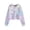 Dark Blue, variant on Shirts for Women V Neck Winter Fall Oversized Hooded Long Sleeve Puff Cold Shoulder Hoody Gradient Print Leisure Cotton Hoodies Sweatshirts(Blue,XL)