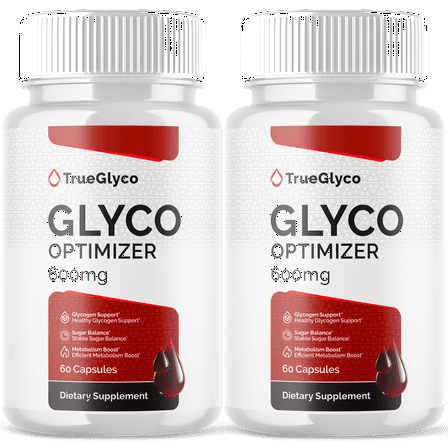 True Glyco Blood Support Pills Advanced Formula Vitamin Supplement TrueGlyco 120 Capsules