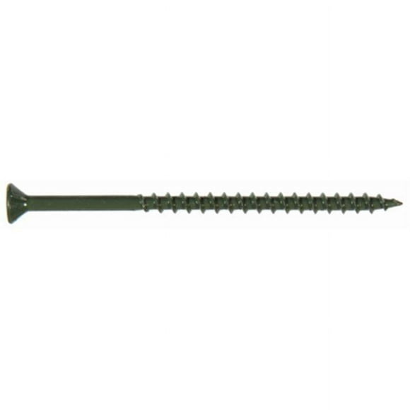 Deck Plus Wood & Deck Screws, Star Drive, Ceramic Green, #8 x 1-5/8-In., 75-Pk. -42585