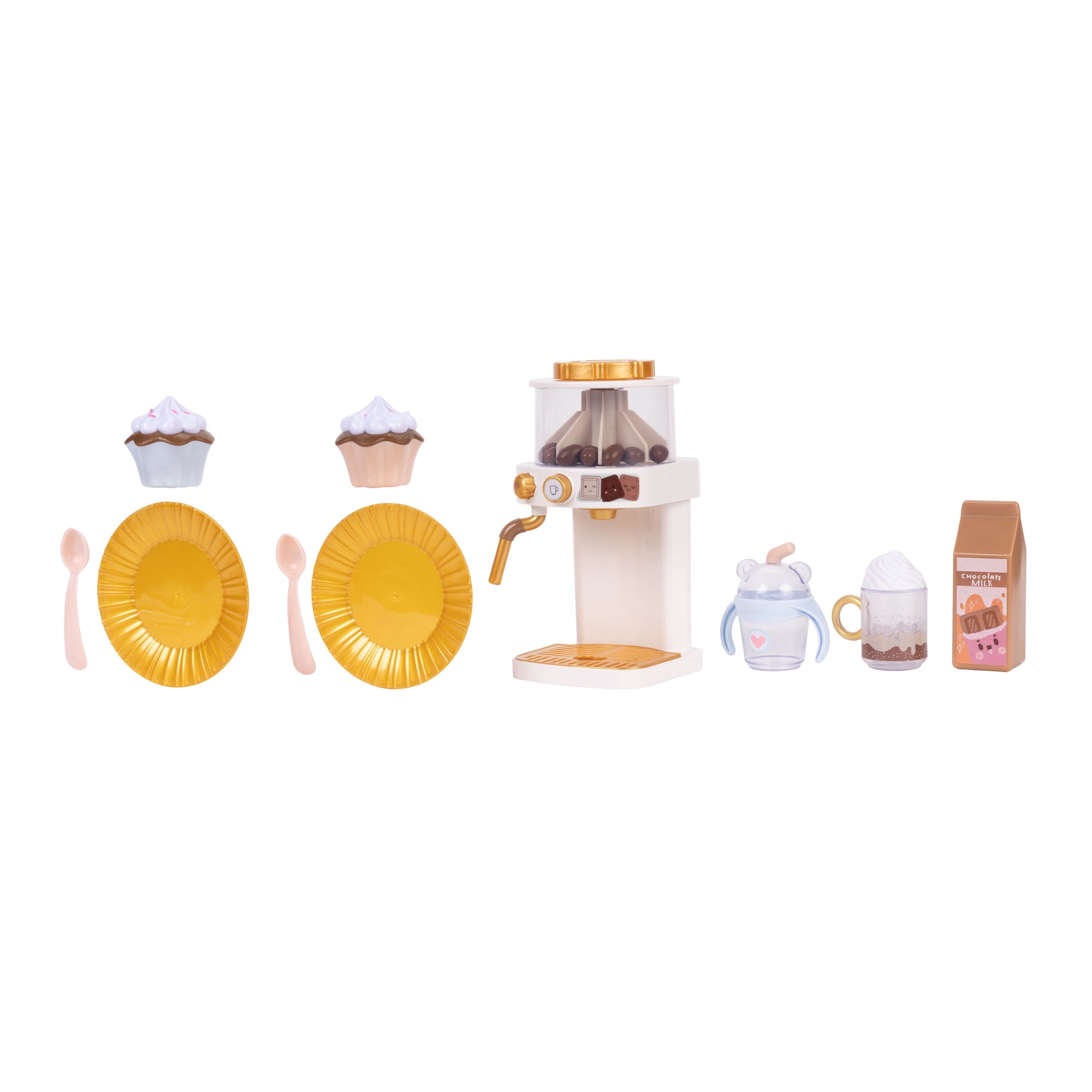 My Sweet Love Sweet Cocoa Cafe Doll Play Set, 11 Pieces
