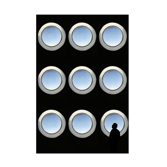 Trademark Fine Art Marcus Cederberg Lost in space Canvas Wall Art