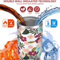thumbnail image 3 of 30 Oz Tumbler Oil Painting Tumbler with Lid and Straw, Birthday Gift Cup for Friend Women Men Coffee Travel Mug Thanksgiving Day Halloween Christmas Gift Water Bottle, 3 of 7