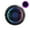 Purple, variant on Xinyolin Kids Soft Flying Disc Toy Light-up Throwing Disc Game Outdoor Garden Lawn LED Flying Saucer Parent-child Family Game Boys Girls Gift