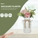 thumbnail image 2 of Plantilla de cubo de flores de estilo vintage jarra de flores de planta cubierta de flores, 2 of 6