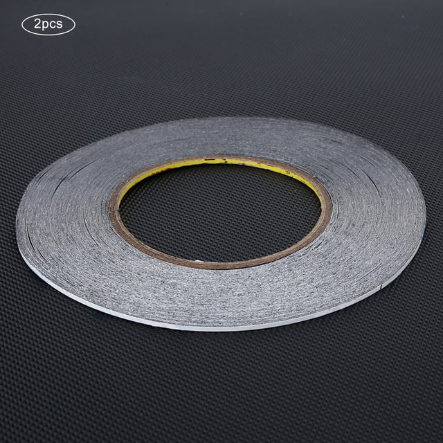 Adhesivo de doble cara (juego de 2 piezas), cinta adhesiva de doble cara de 50 m, cinta adhesiva de doble cara para reparación de pantalla, máxima comodidad