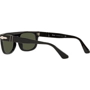 Persol Green Rectangular Mens Sunglasses PO3271S 95/31 55