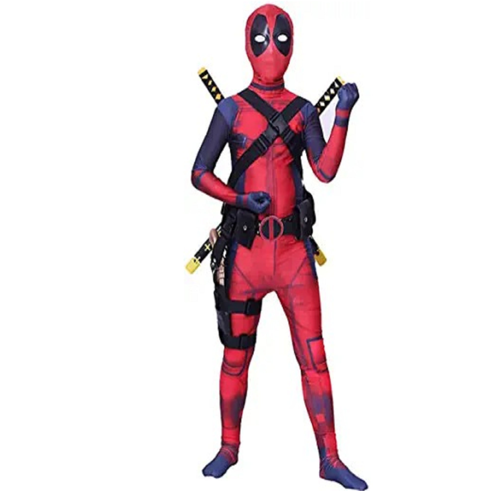 Kids Deadpool Costume X-man Superhero Child Halloween Boy Sets Cosplay fq168