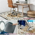thumbnail image 6 of Office Chair Mat for Hardwood & Tile Floor,Boho Vintage 36"x48" Computer Chair Mat for Rolling Chairs Carpet,Under Desk Non Slip Gaming Rug,Low-Pile Rubber Backing Large Protector Mat (Navy), 6 of 6