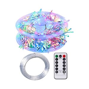 400 Led String Lights with Remote 39.4 Ft Multicolor Fairy Lights for Indoor and Outdoor Christmas Tree Decoration