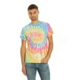 thumbnail image 3 of Daresay Tie Dye Style T-Shirts Women - Fun, Multi Color designs Tops, 3 of 6