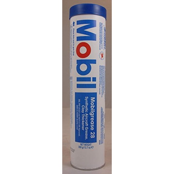 Mobil 28 Aviation Grease - Synthetic - 13.7 oz Cartridge. (2 Each)$$Fuels & Lubricants