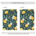 thumbnail image 4 of Yayeee Garden Flag 28" x 40" Double Sided Outdoor Yard Lawn Holiday Decorations, Yellow Lemons, 4 of 6