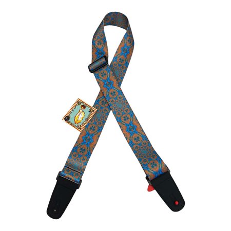 Henry Heller 2" Artist Series Strap, Kaleidoscope Blue/Orange