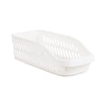 thumbnail image 2 of ZZkhGO Versatile Storage Bin with Handle, Stackable Organizer Container, Durable White Plastic Home Organization for Kitchen Pantry Bathroom Cabinet, 2 of 7