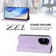 thumbnail image 4 of Leather Phone Case with RFID Blocking Wallet and Stand for Honor 400, 4 of 5