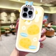 thumbnail image 1 of Phone Case Cartoon Cheese Pattern Phone Case Monster Lens Phone Shell Soft Protective Cover for iPhone XS MAX, 1 of 6
