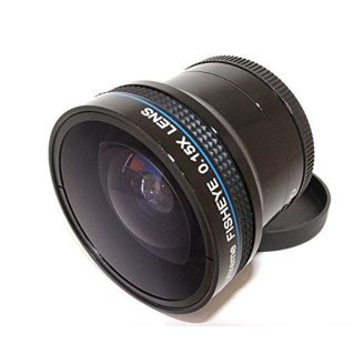 Objectif Fisheye 0.18x HD MK II – Pour Canon EOS Rebel T8i / 90D – Neuf
