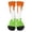 Orange, variant on AWZXDE Ice Print Novelty Ankle Socks For Boys Girls Soft Blend Breathable Casual Wear Kids Red,7-12 Years