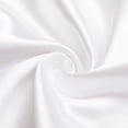 thumbnail image 2 of Lorviah Satin Fitted Crib Sheet for Standard Crib & Toddler Mattress - 28"x52" - Soft Smooth, White, 2 of 5