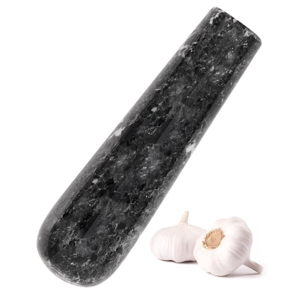 Radicaln Marble Pestle Only 5.5 inches Black Handmade Replacement Pestle for Mortar and Pestle Set, Spice Grinder and Herb Crusher, Ideal Kitchen Gadget for Cooking