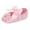 Pink, variant on MEZZALL Fashion Girls Princess Style Exquisite Solid Color Flower Bow Shoes Baby Shoes Soft Footwear, Pink, 6-12 Months