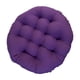 thumbnail image 5 of Cojín para silla hamaca, cojín para silla de porche, cojín para silla colgante, cojín redondo Violeta, 5 of 8