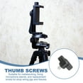 thumbnail image 4 of Uxcell Tee Thumb Screws, Carbon Steel Wing Knobs for Hand Tightening M5 x 8mm, 4 of 7