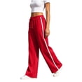 thumbnail image 6 of Guluxicc Womens Athletic Pants with Pockets Pull On Loose Straight Leg Trousers for Jogging Running Everyday Summer Fall, 6 of 8