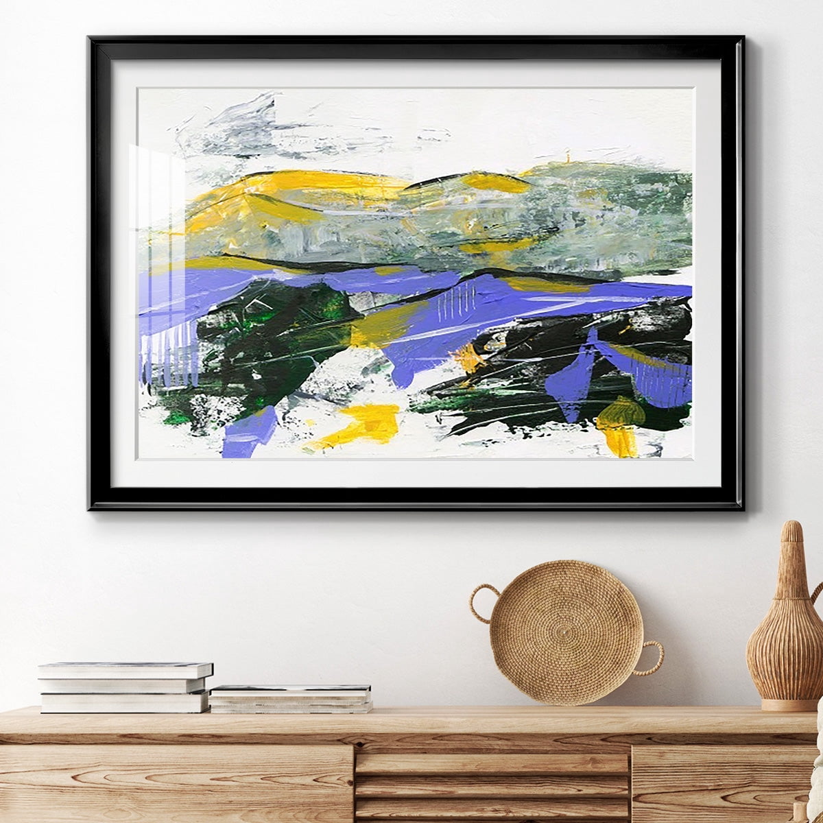 Silent Mountain IV Premium Framed Print - Ready to Hang