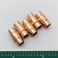 thumbnail image 4 of keepw Women Men Solid Color Bracelet Rope End Jewelry Making DIY Crafting Bangle Cord Buckle Locking Mechanism Accessories Silver, 4 of 6