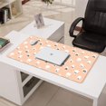 thumbnail image 3 of Long Mouse Pads for Desk,Minimalist Halloween Ghost Pattern Desk Mats on Top Of Desks, Desk Mouse Pad Extra Large with 3mm Non-Slip Base and Stitched Edge for Gaming,Office,Work,Home 31.5x15.7in, 3 of 5