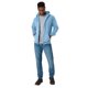 thumbnail image 4 of Sudadera Hanes con Capucha y Cierre Completo Eco-Smart Azul Claro Talle L, 4 of 7
