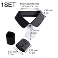 thumbnail image 7 of Hsqqdc Detachable Fake Collar Set, with Wrist Cuffs Classic Uniform Style Neck Tie Accessory Kit, 7 of 7
