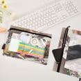 thumbnail image 6 of 2 Pack Flip Folders with Clear PVC Window Binder Pouches 3-Ring Binder Organizer for Office & Home Different Colors and Patterns Cat, 6 of 6