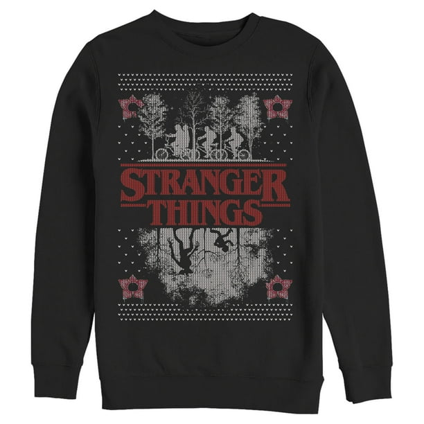 white stranger things sweatshirt