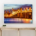 thumbnail image 3 of wall26 Canvas Print Wall Art St. Augustine Bridge of Lions in Florida Nature Wilderness Photography Realism Rustic Scenic Colorful Vibrant Ultra for Living Room, Bedroom, Office - 16"x24", 3 of 5