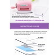 thumbnail image 4 of Die Embossing Machine, Manual Die Cutting Machine 2 Plastic Base Plates  for Weight 80-250g/m² Paper for Greeting Card Making, 4 of 8