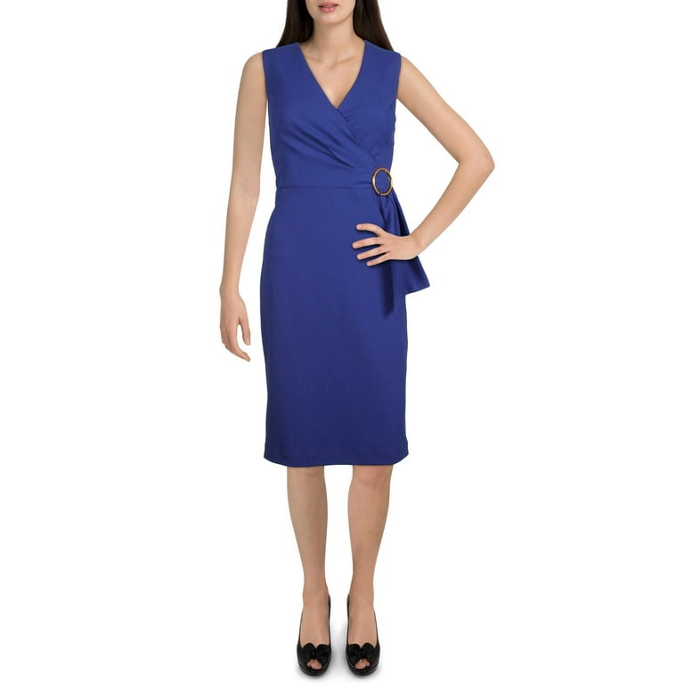 Calvin klein sale blue sheath dress