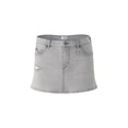 thumbnail image 4 of Mills by Millie Bobby Brown Women's Distressed Denim Mini Skirt, Sizes XXS- XXL, 4 of 6