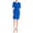 Azure, variant on Kobi Halperin Womens Taylor Pleated Tucked Sheath Dress