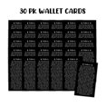 thumbnail image 2 of Psalms 91 Bible Verse Wallet Card in Black  30pk 2x3.5 Prayer Card Umbrella of Protection Shelter Whoever Dwells Rest in Shadow Poster Art Bracelet Driving Keychain First Time Drivers Angel, 2 of 5