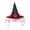 Red, variant on LYHaoo Toddler Kids Girls Witch Hat Lace Headdress Hat, Halloween Witch Hats for Halloween Costume Party Dress Up