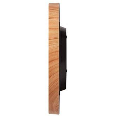 Sleek 10 Inch Wood Wall Clock with Wood Texture Decorative Wall Clocks 25 image