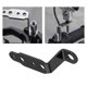 thumbnail image 1 of Soporte de montaje para faro de espejo retrovisor de motocicleta, soportes de extensión de modificación para vehículos eléctricos ATV, bicicletas de Negro Baoblaze Soporte de extensión, 1 of 8