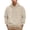 Beige Sweatshirts for Men, variant on Mens Sweatshirts Heart Cable Twist Texture Drawstring Kangaroo Pocket Hoodie Ribbed Cuff Relaxed Pullover for Weekend Hangout Neighborhood Walk Beige L