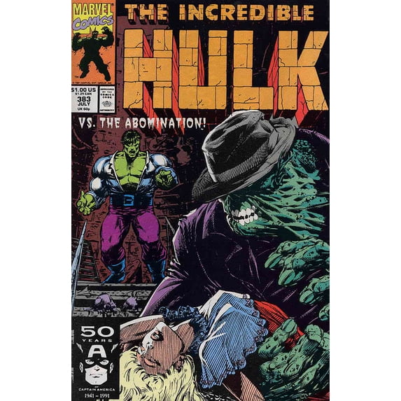 Incredible Hulk, The #383 VF ; Marvel Comic Book